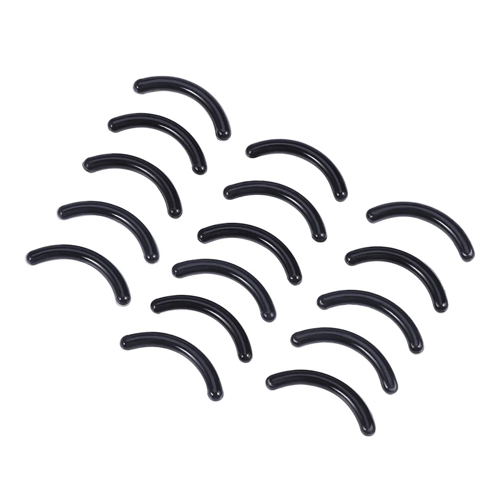 120 pièces tampons de recharge de recourbe-cils noirs bandes de remplacement en Silicone pour cils bouclés outil de maquillage recharge de recourbe-cils