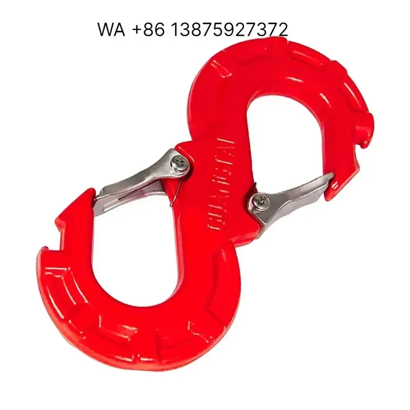 Wmwmnu Quick Locking 4WD Recovery Tow Hook S-Shaped Auto Trailer Shackle Winch Hook for Off-Road