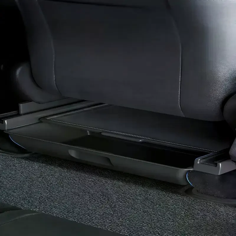 Caixa de Armazenamento Sob o Assento para Model Y 2025-2026, Acessórios para Interior de Carro, Organizador Tipo Gaveta