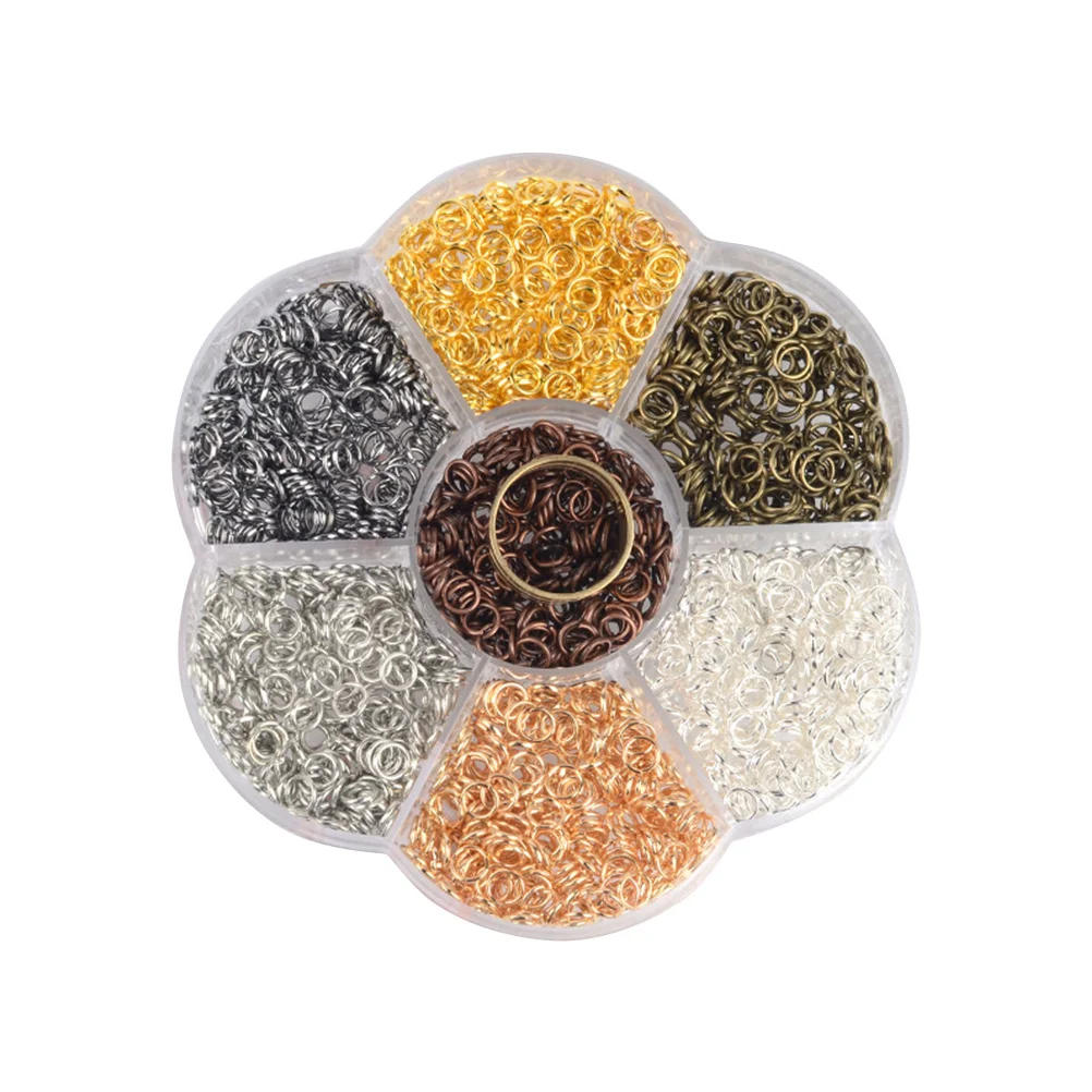 230 قطعة خواتم مفتوحة دليل اتصال خواتم سبيكة قلادة جالبة للحظ DIY بها بنفسك صنع المجوهرات الاكسسوارات قلادة سوار سكرابوكينغ