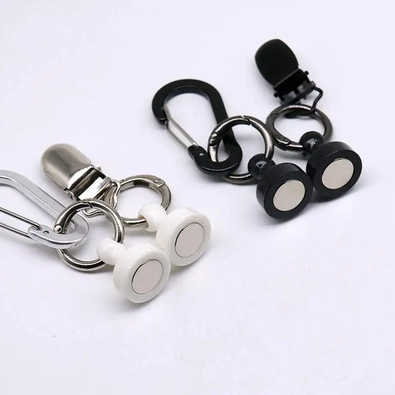 Golf Magnetic Putter Keeper Cover Holder Anti-Lost Waist Clip Golf Ball Towel Glove Hanger Gripper Hook Rounding Gift Accessori - view 3