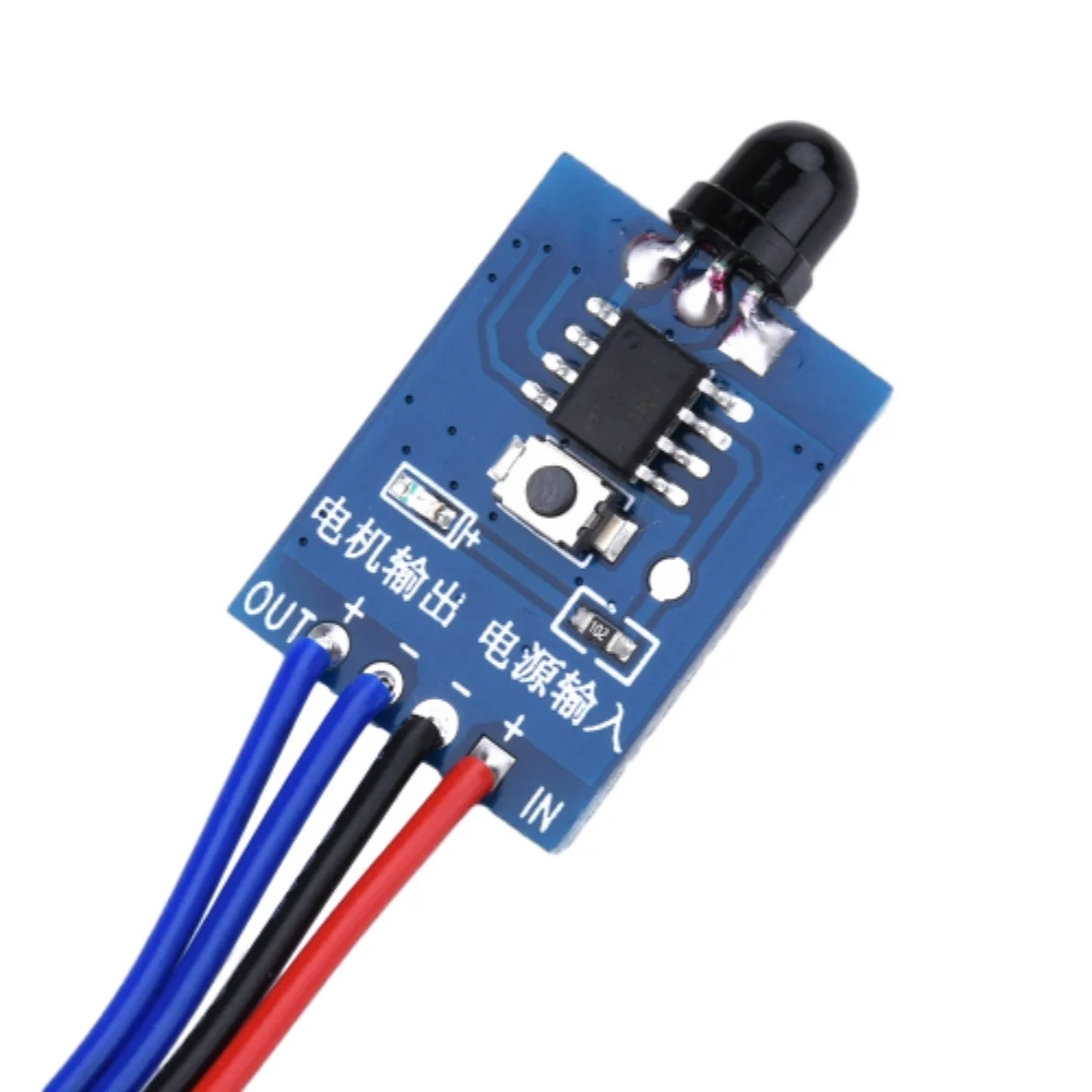 3-12V PWM Speed Regulator Motor Governor Wireless Remote Control Motor Forward and Reverse Controller DC Motor Drive Board