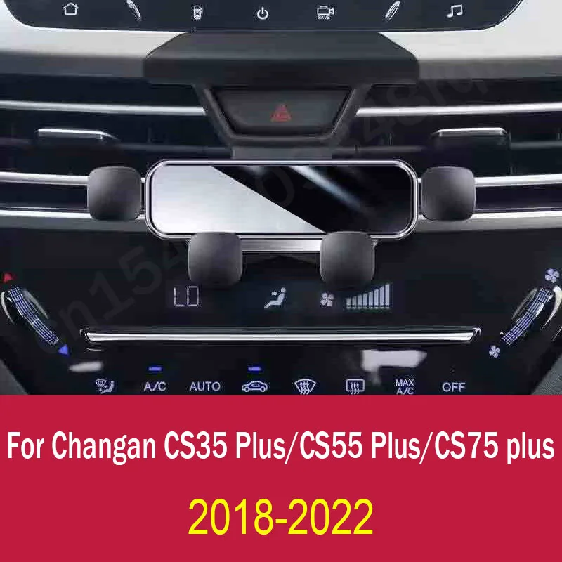 

Gravity Car Phone Holder for Changan CS35 Plus CS55 Plus CS75 Plus Car Phone Support Mount Accessories