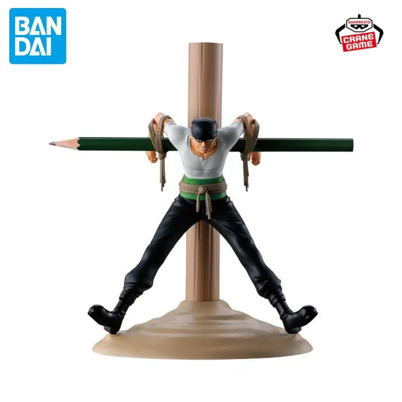 

Оригинальная Bandai Banpresto, новая и нераспечатанная цельная фигурка Roronoa Zoro 17 см, аниме-фигурка, оригинальная коллекционная модель, игрушка в подарок