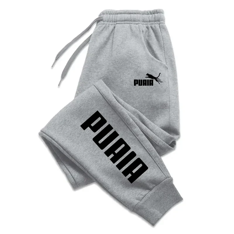 2026 New Arrival Men's Sweatpants Autumn Winter Daily Casual Sports Jogger Pants Home Outdoor Comfort Soft Pure Color Trousers