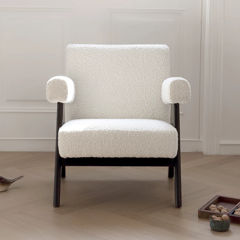 

leisure nordic chair solid wood single living room modern designer chair home luxury fotele do salonu read luxury furniture