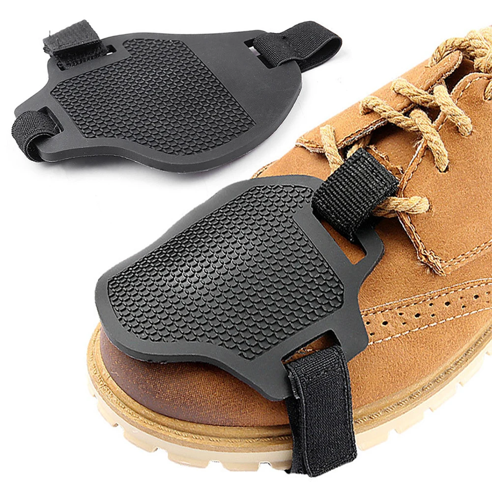 Motorcycle Shift Pad Rubber Shoe Cover Motorcycle Shifter Shoe Protector Shoe Boot Cover for Men Women Gear Accessories