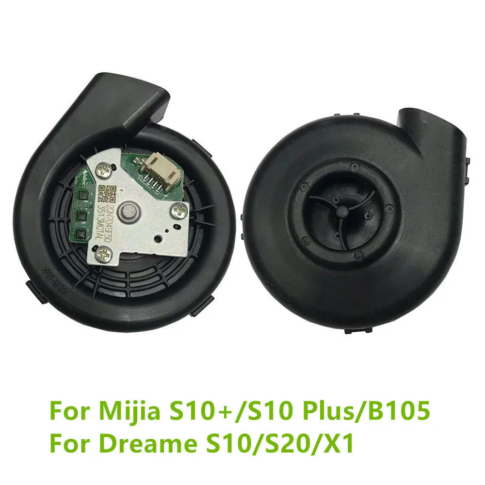 Fan Motor Module For Mijia S10+/S10 Plus/B105 Ventilator Fan Motor For Dreame S10/S20/X1 Robot Vacuum Cleaner Accessories