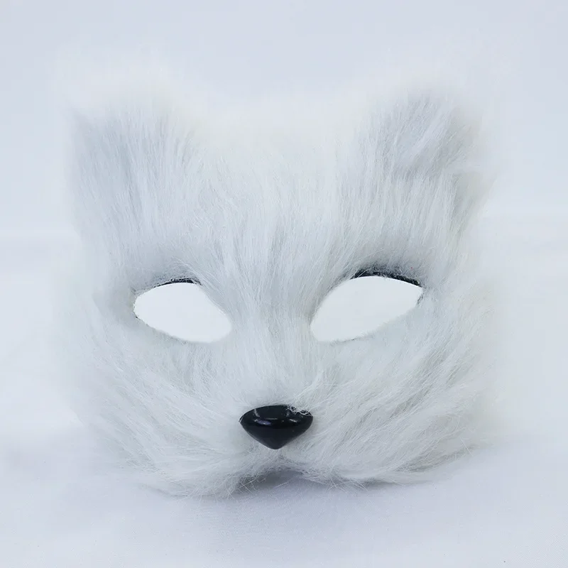 Vilt Vos Masker Dierenmasker Halloween Maskerade Bal Maskers Partij Spelen Kostuum Rekwisieten Carnaval Kostuum Accessoires