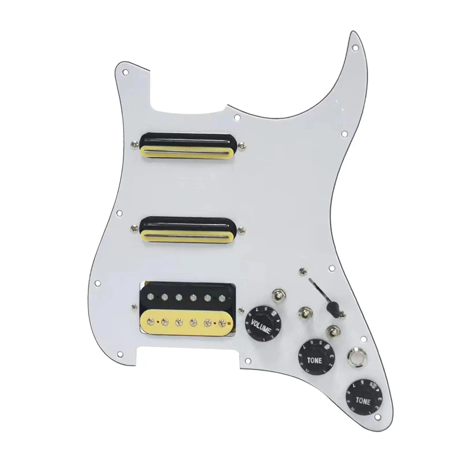 Guitar Loaded Pickguard Guitar Accessoy Practical Single Electric Guitar Pickup ST Pickup for Acoustic Electric Guitars Fitment