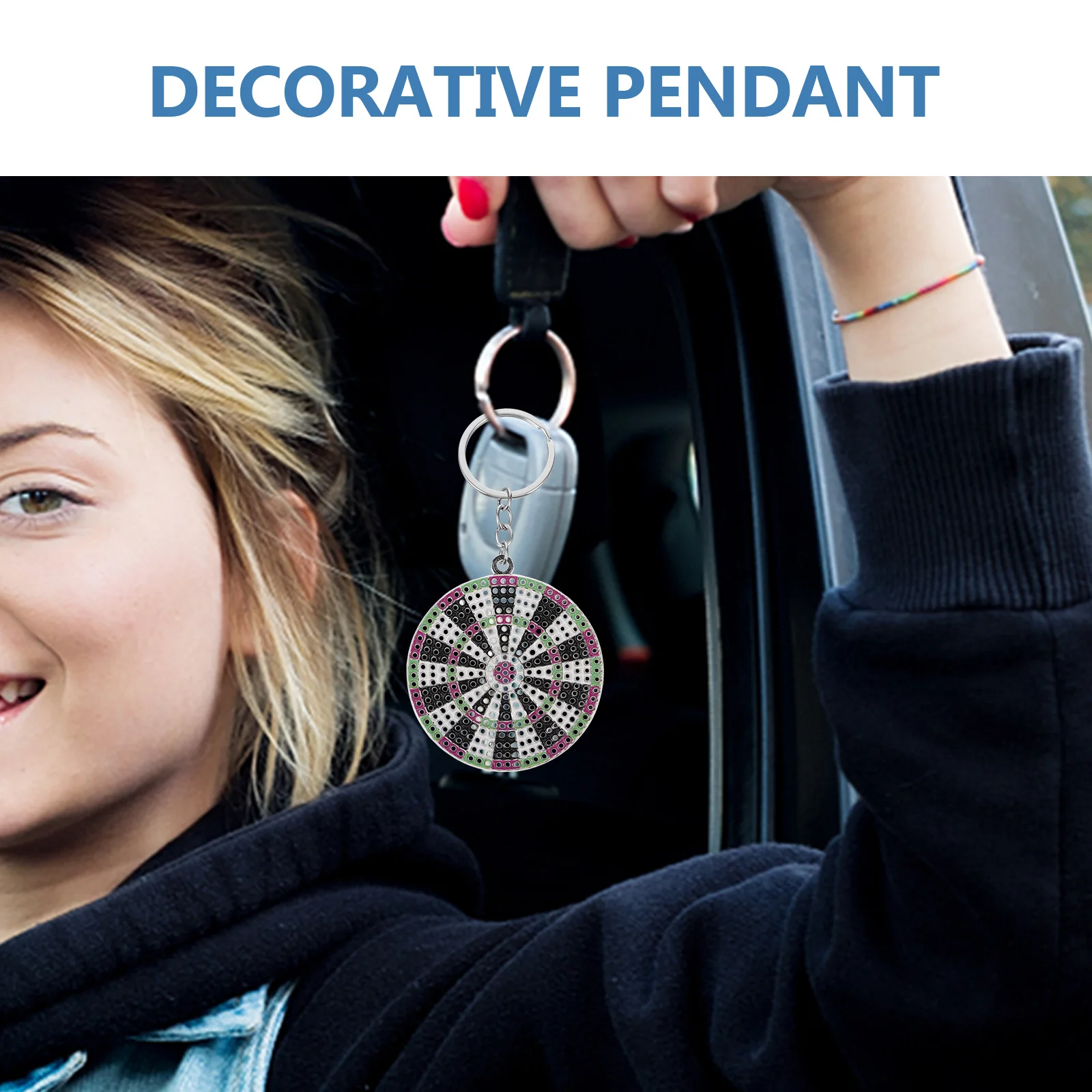 

Двухсторонняя подвеска из цинкового сплава для дартса, мини-подвесная подвеска в винтажном стиле, декоративная металлическая доска для дартса, сувенирная миниатюрная доска