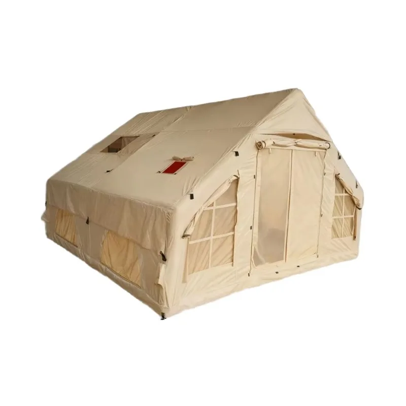 

420D Luxury Outdoor Camping Air Tent 12-Square-Meter Waterproof Portable Dual-Purpose All-Season Oxford Moisture-Proof Rainproof