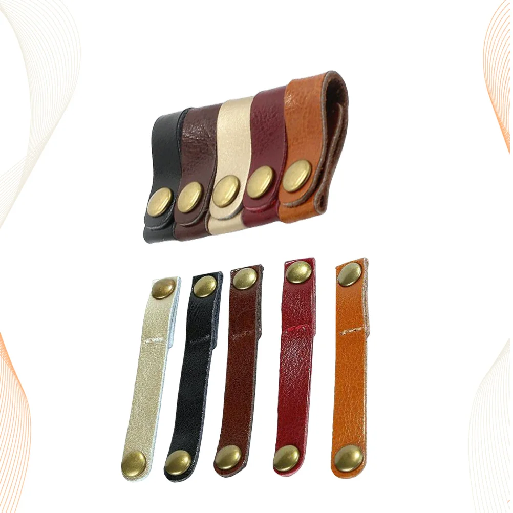 

10pcs Earphone Winder Cable Management Belt Data Organizer Clips for Charging USB Audio Cables Headphones Durable