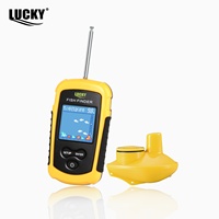 LUCKY FFCW1108-1 Wireless Fish Finder Portable Sonar Fish Finder 90 degrees Sonar Coverage Echo Sounder Lake Sea Fishing Finder