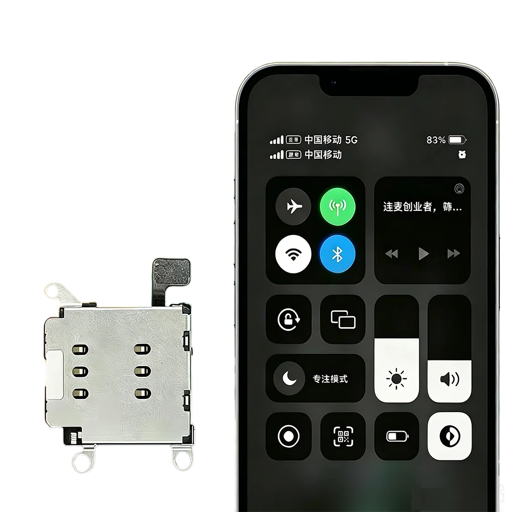 Комплект из 5 интегрированных (MEP) слотов для SIM-карт SIMHUB iPhone серий 12-17: аксессуар гибкий кабель IC инструменты