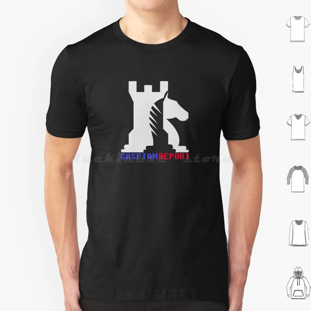 Caspian Report Logo T Shirt 6xl Cotton Cool Tee Caspian Report Logo Funny Funny Funny