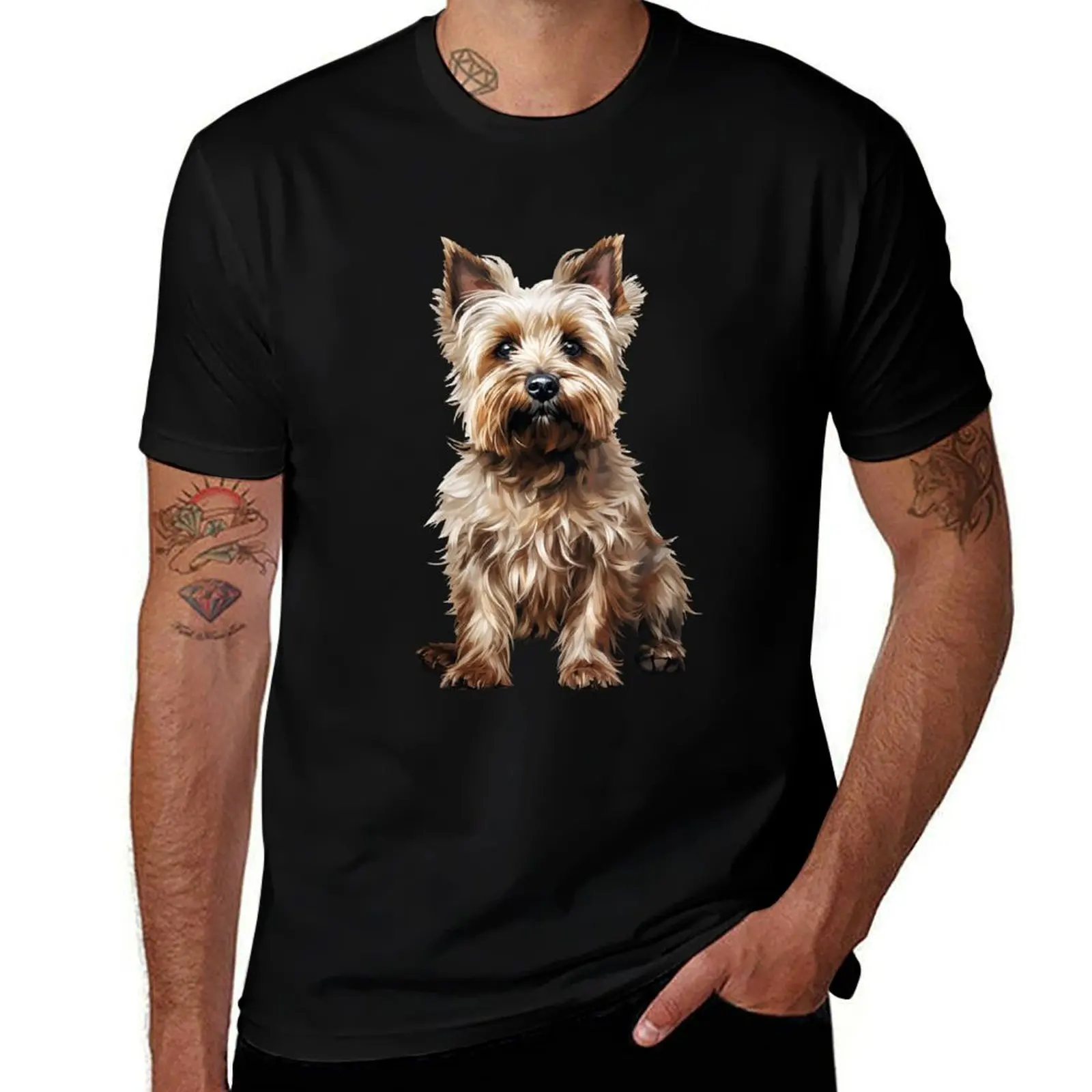 

Cairn Terrier 5 T-Shirt man t shirt luxury T-Shirt