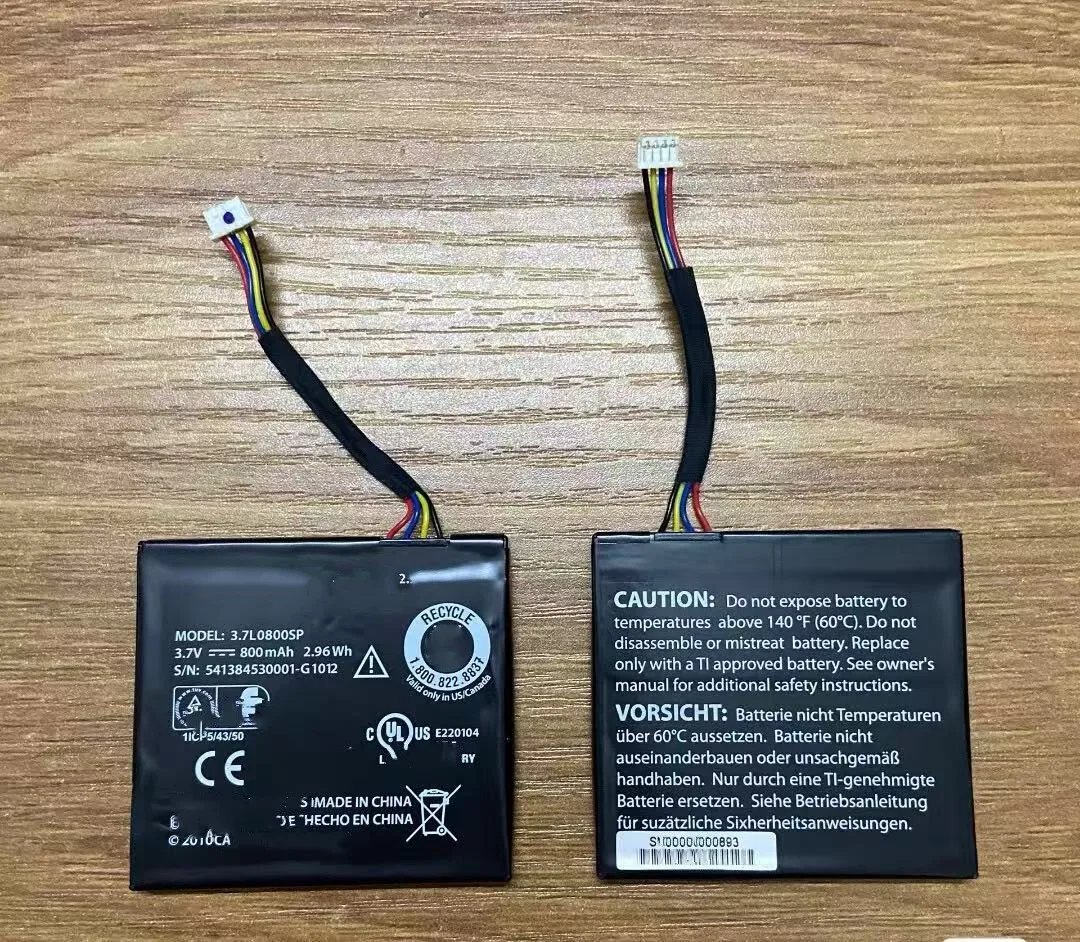 

Новый оригинальный аккумулятор для Texas Instruments nspire cx 3.7L1200SP 3.7L0800SP 1060SP P11P35-09-N01 800 мАч