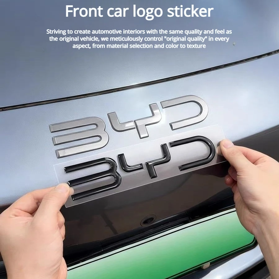 

FOR BYD Han, Tang, Song, Qin, Yuan PLUS Seal and Dolphin logo resin protective Film Black Knight Modified Luminous Logo