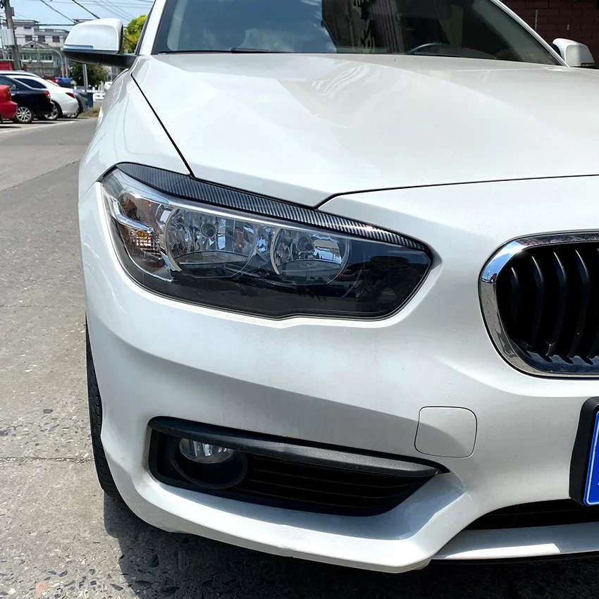Suitable for BMW 1 Series F20 118i 120i 2015-2019 Front Headlight Eyebrow Car Sticker Exterior Modification Car Accessories - Detail 1