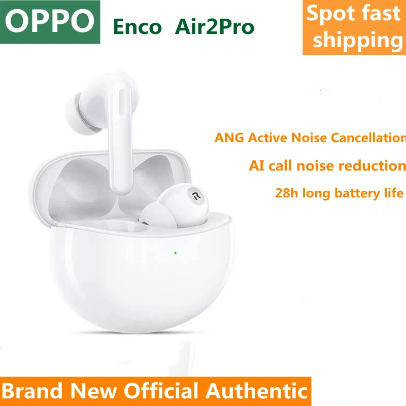 Original OPPO Enco Air 2 Pro true wireless game noise reduction in-ear long-life bluetooth headset genuine.