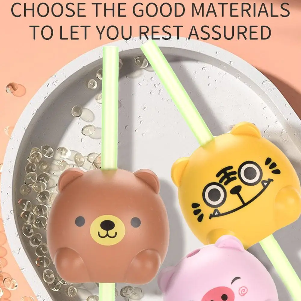 Cannucce dal suono animale giocattoli che fanno suoni cannucce a sorpresa bambini tazze per acqua potabile cannucce cannucce per bambini forniture da cucina