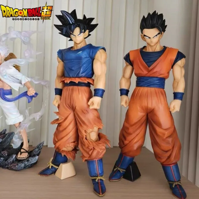 17-35cm Dragon Ball Z Broly Goku Gohan Trunks Anime Figure Model Gifts Figma Action Figurines Statue Collectible Dolls Toys Gift