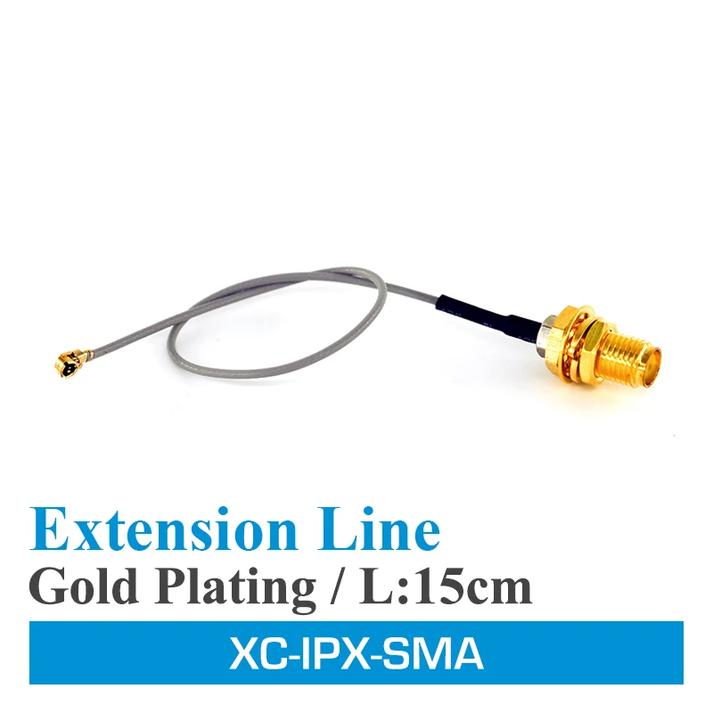 

5pcs Wifi Antenna IPX Adaptor Extension Line 15cm XC-IPX-SMA-15 UFL to RP SMA Connector Extension Cable