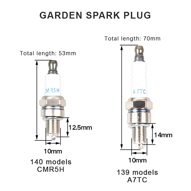 Substituição Fit para GX35 Motor Trimmer, alta qualidade Spark Plug, Blower Edger, DIY Acessórios, CMR5H, Hot Sale