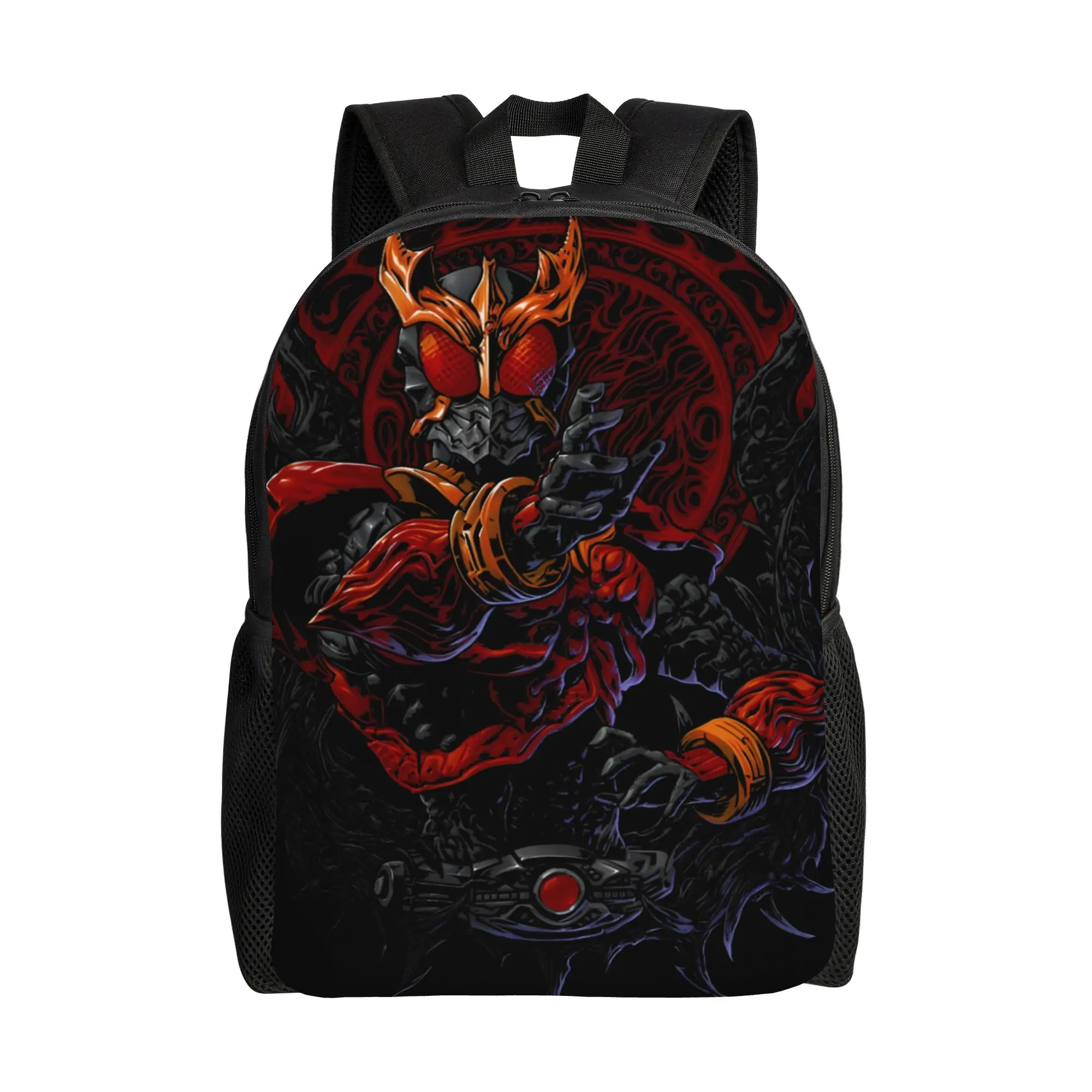 Kamen Riders Backpack  Cool Backpacks Teen Travel Pattern School Bags Custom Rucksack