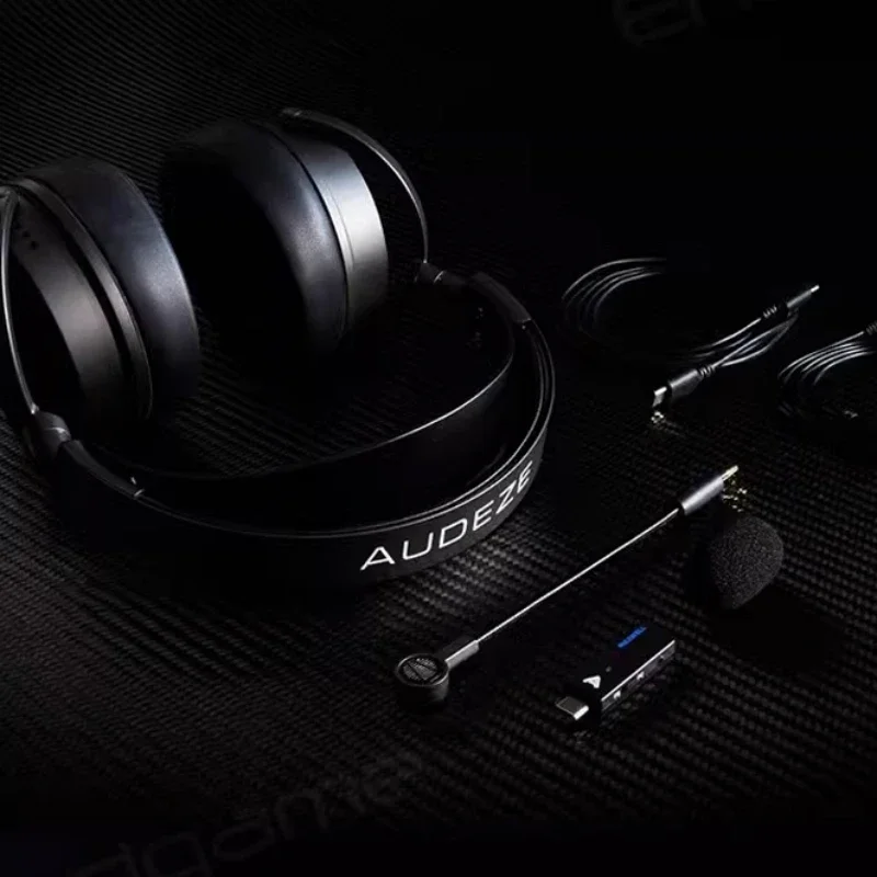 AUDEZE HIFI 맥스웰 블루투스 무선 게이밍 헤드셋, PC, PS5, Xbox 플레이스테이션, E스포츠 게임용 헤드폰, 마이크 포함