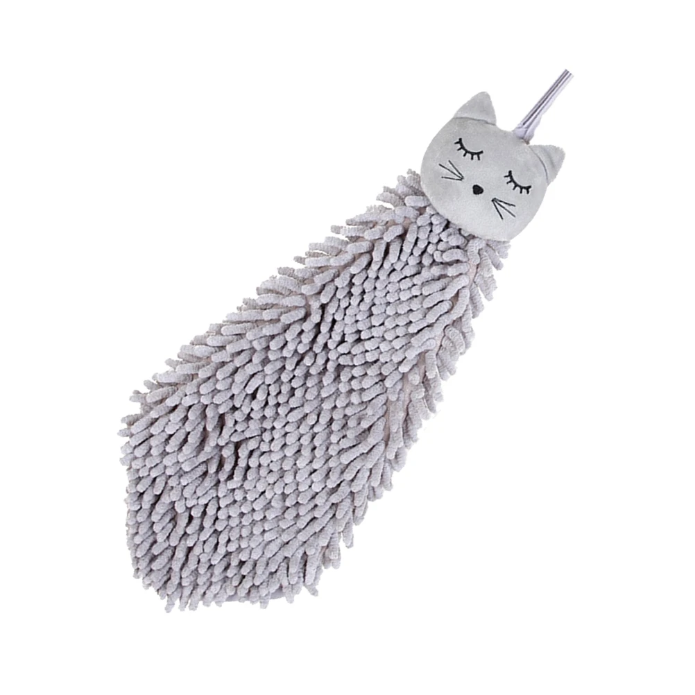 

Hanging Scarf Fine Fiber Towels Dry Hand Thicken Microfiber Convenient Children's