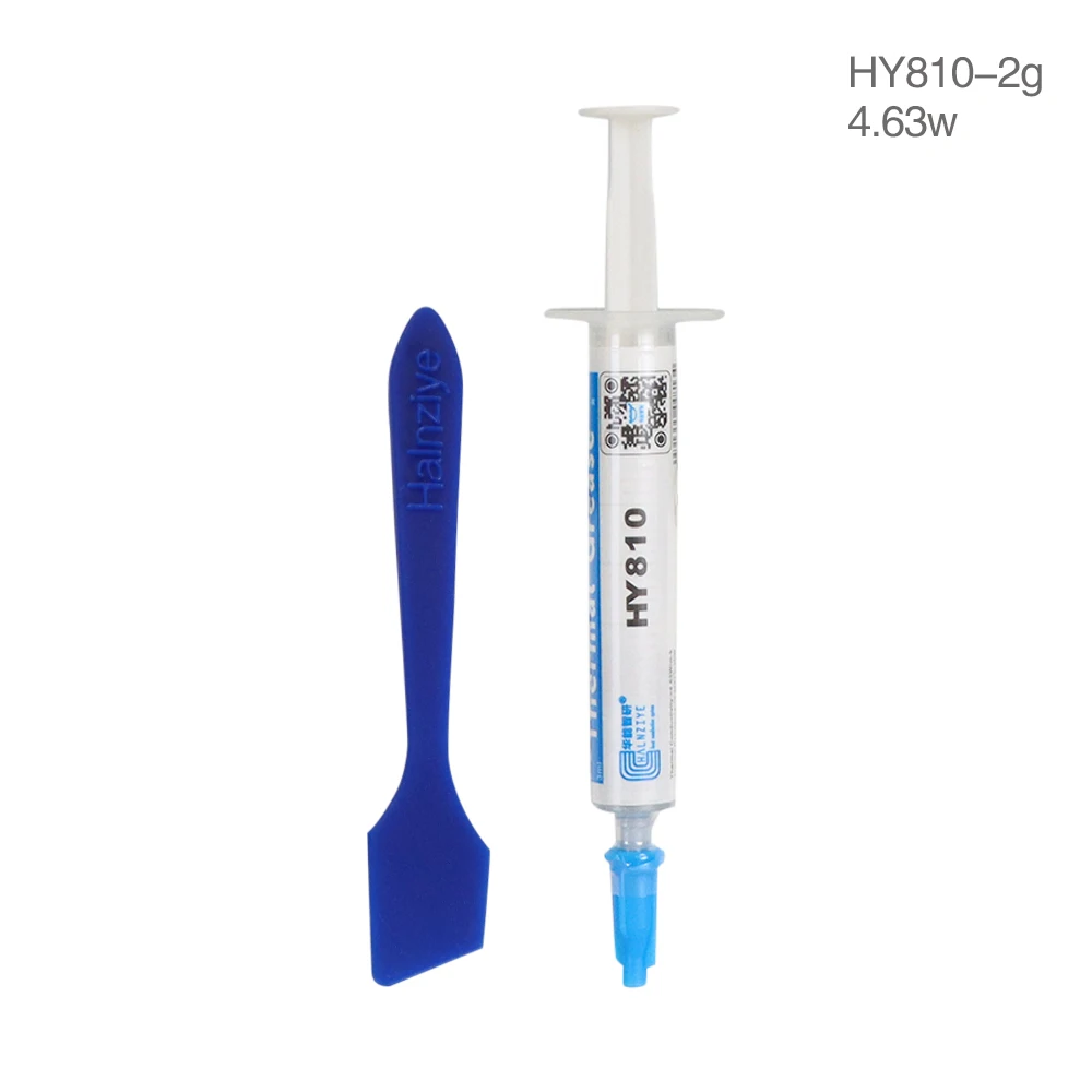 HY883 HY236 HY234 HY810 Silicone Thermal Paste Heat Transfer Grease Heat Sink CPU GPU Chipset Notebook Computer Cooling Syringe