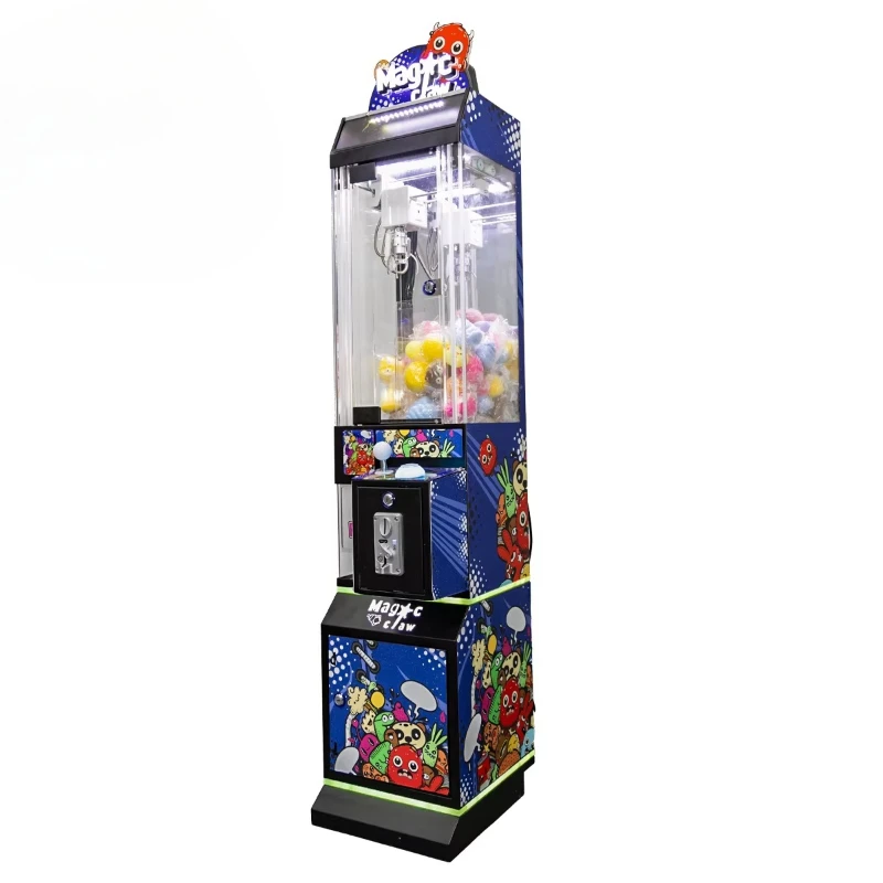 

35Cm Width Mini Coin Arcade Doll Machine Claw Crane Grabber Prizes Vending Toys Gifts Game Console
