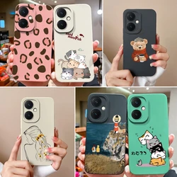 For Vivo Y27 Y 27 4G 5G Phone Cases Cartoon Full Coverage Back Cover Soft Liquid Silicone Shockproof Original Bumper Funda Coque