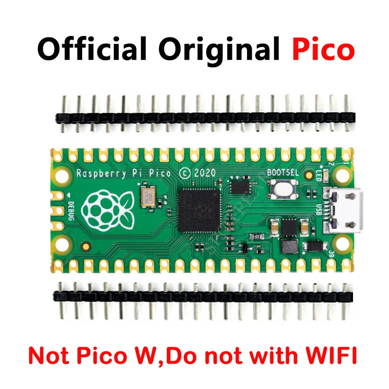 Raspberry Pi Pico / Pico W / RP2040-Zero/RP2040-Core-A/W25q16 & Rp2040 (Chip)/RP2040-Tiny/Nul One/Rp2040 Optie