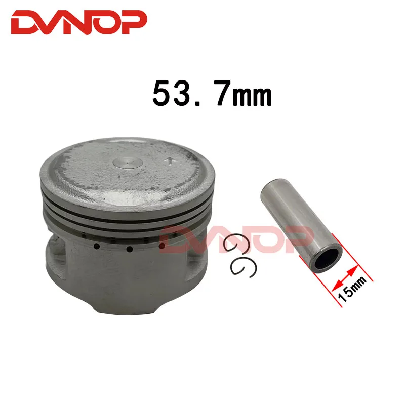 Scooter 53.7mm STD +25 +50 +75 +100 Piston Kit for Yamaha YP125 Majesty MBK Skyliner XN125 Teos XQ125 Maxster 125cc 5DS-11631-00