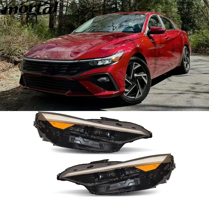 

Suitable for 2024-2025 Elantra automotive parts LED headlight assembly headlamp left/right driver OEM 92101AA740 92102AA740
