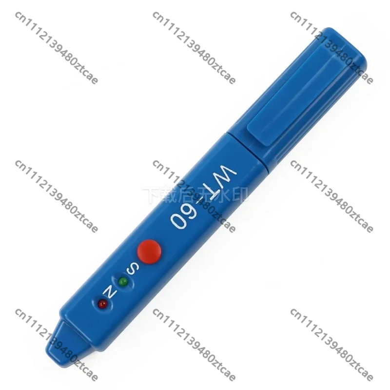 Magnetic Pole Detector Pen, High Precision NS Polarity Identification Tool, Portable Magnetic Field Testing Gaussmeter Tester
