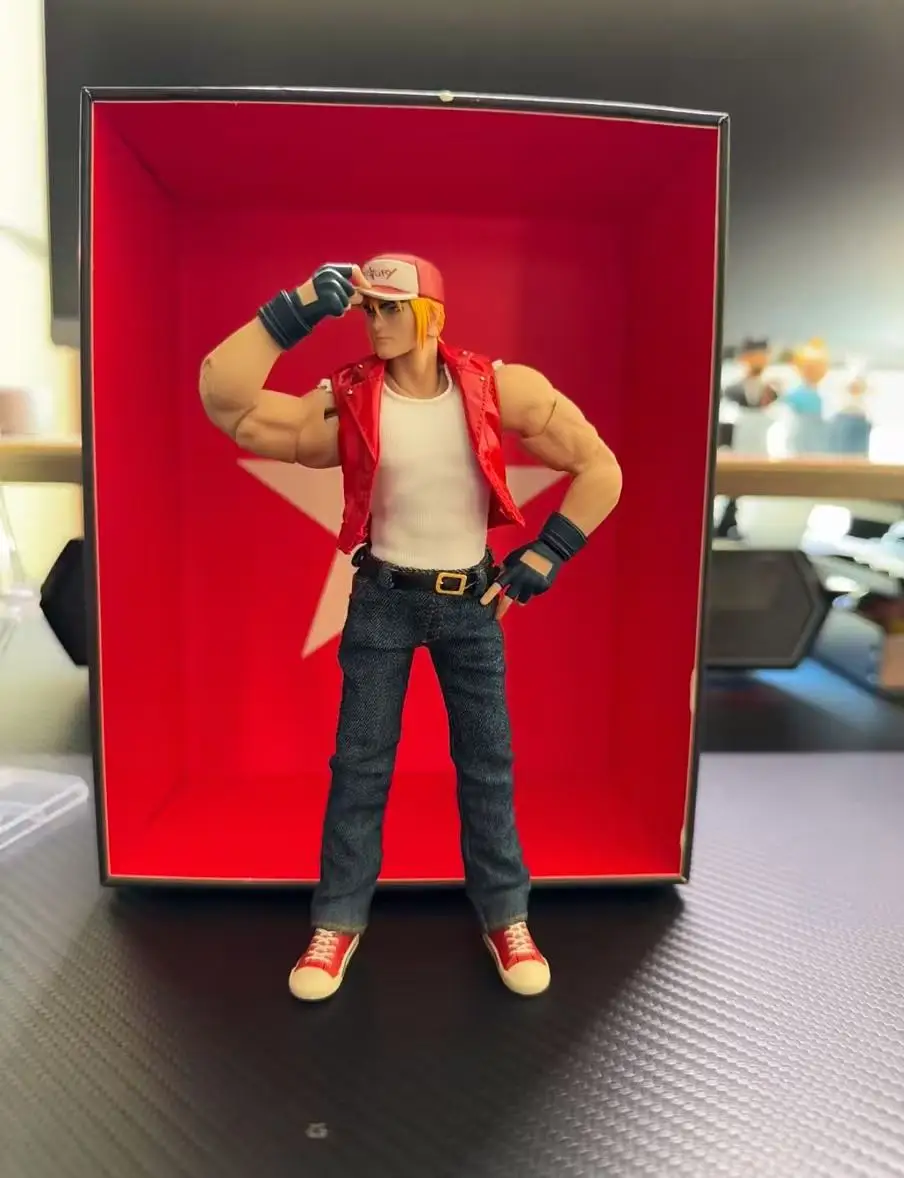 In Stock Tunshi Studio The King of Fighters 97 TS-XZZ-005 Terry Bogard 1/12 Articulated Action Figure with Full Accessories
