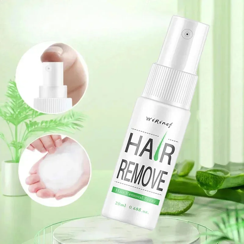 Fast Hair Removal Spray Painless Hair Growth Inhibitor Remove Armpit Leg Arm Permanent Depilatory for Men Women Repair Body Care