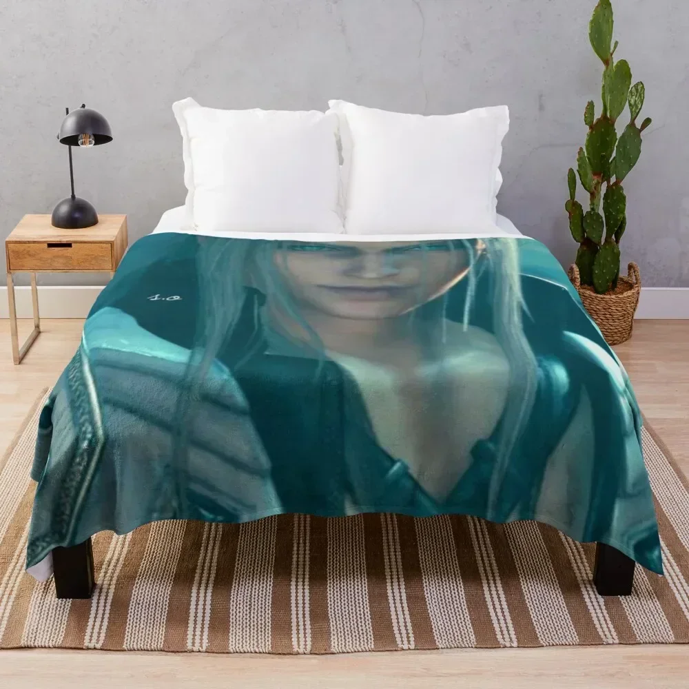 

sephiroth Throw Blanket Soft Comfort Blanket for Reading Watching TV