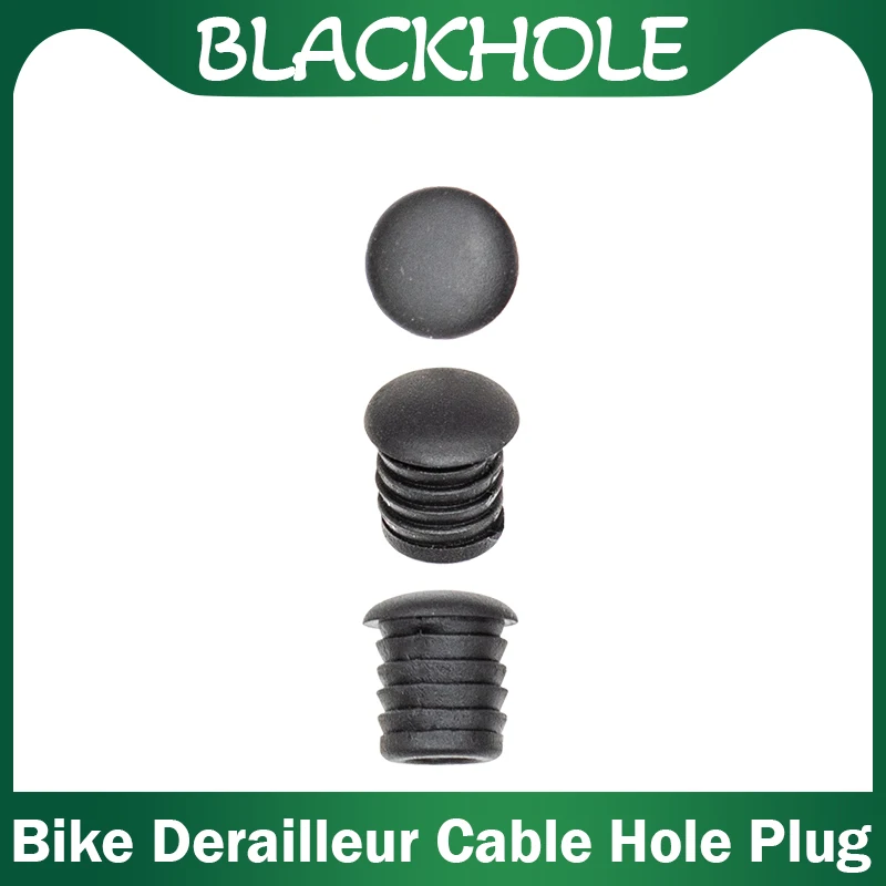 Quadro de bicicleta buraco plug desviador cabo de freio linha buraco selado plugues de borracha mtb bicicleta de estrada poeira resistente à água sem buraco plug peças