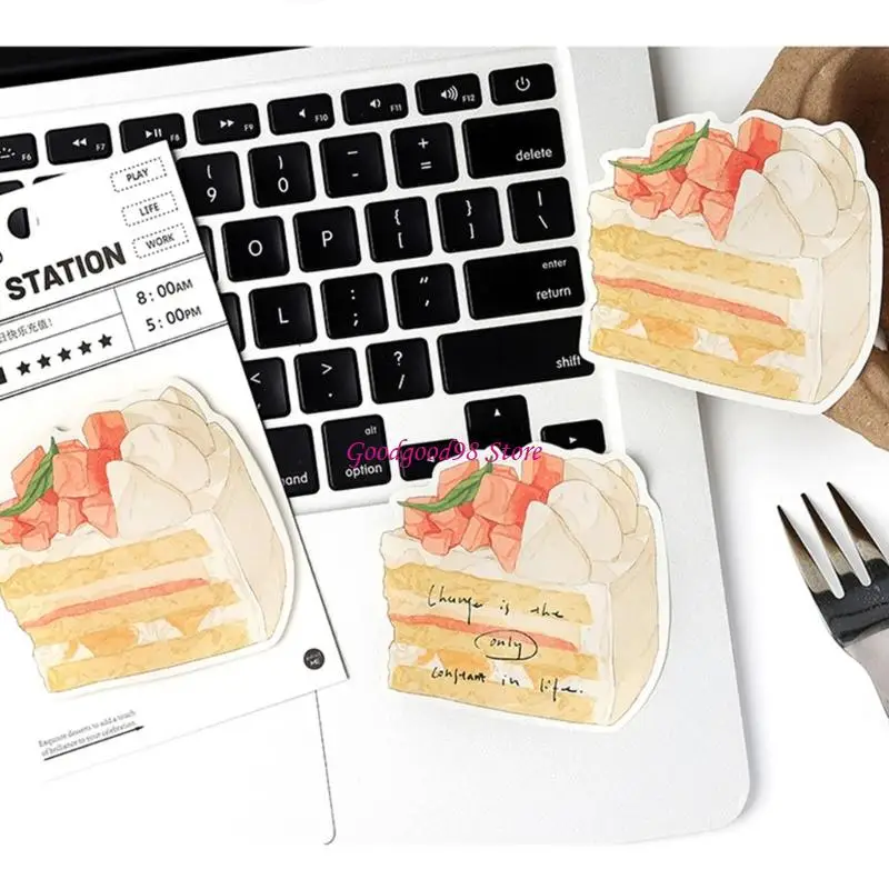 Memos Memos Pad Dessert Cake Stickier Note Sweet Station Series Stickier Note