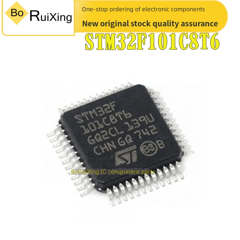 5PCS/LOT STM32F101C4T6A STM32F101C6T6 STM32F101C6T6A STM32F101C8T6 STM32F101CBT6 STM32F101RDT6 LQFP48 NEW MCU IN STOCK