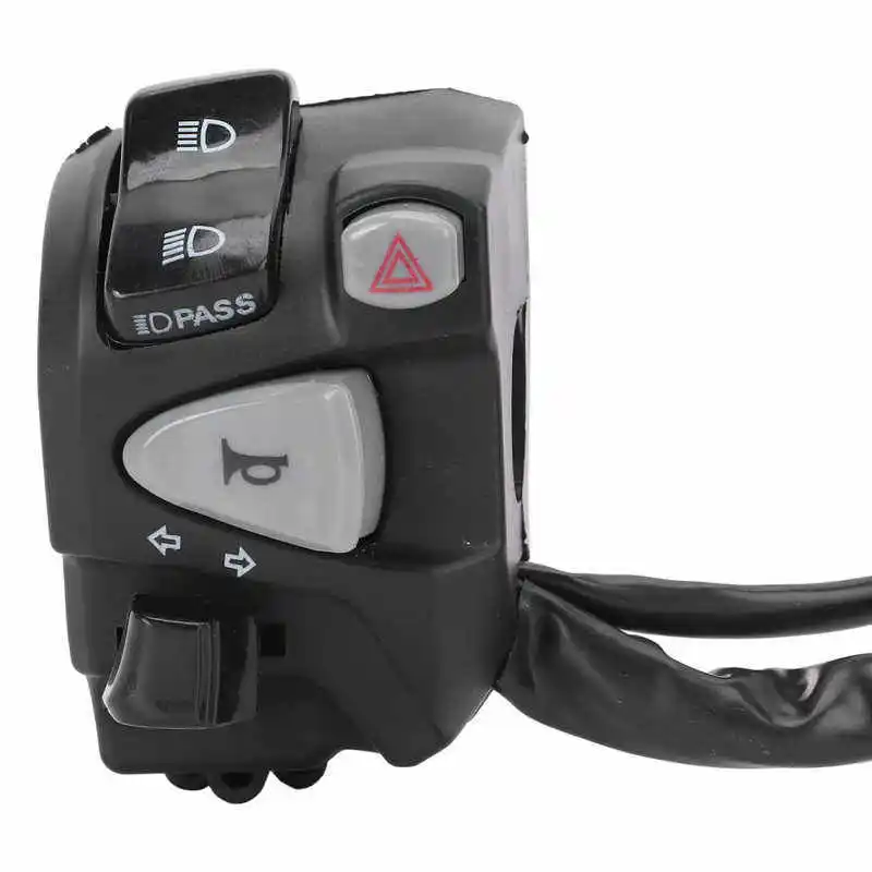 22mm Handlebar Switch Low/High Beam Control Button Replacement for Honda MSX SF 125