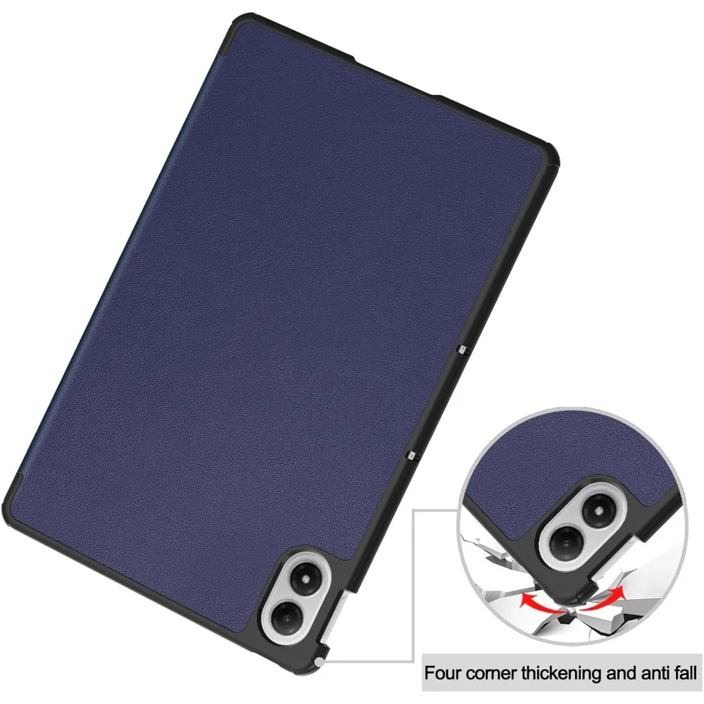Case for Xiaomi Poco Pad M1 12.1 inch 2025 Folio Slim Smart Cover with Multi-Angle Stand Lightweight Hard Shell Auto Wake Sleep