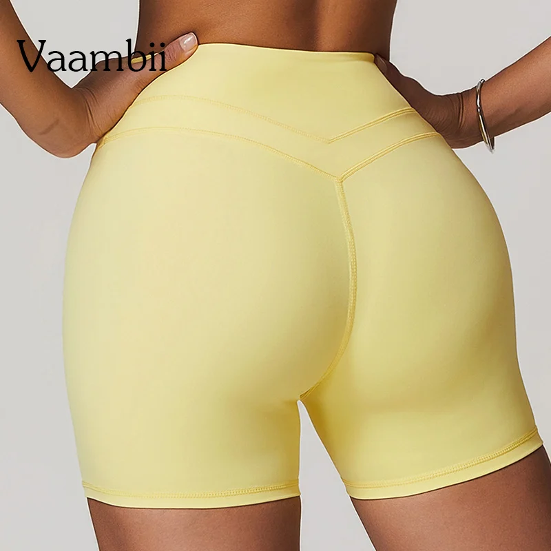 

Fitness Biker Short High Waist Woman Scrunch Sports Shorts Yoga Clothing Pilates Running Seamless Leggings Workout Yoga Bottoms