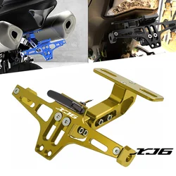 For Yamaha XJ6 XJ6F XJ6N DIVERSION 2009-2014 Motorcycle Adjustable Rear Tail Tidy License Plate Holder Bracket LED Light