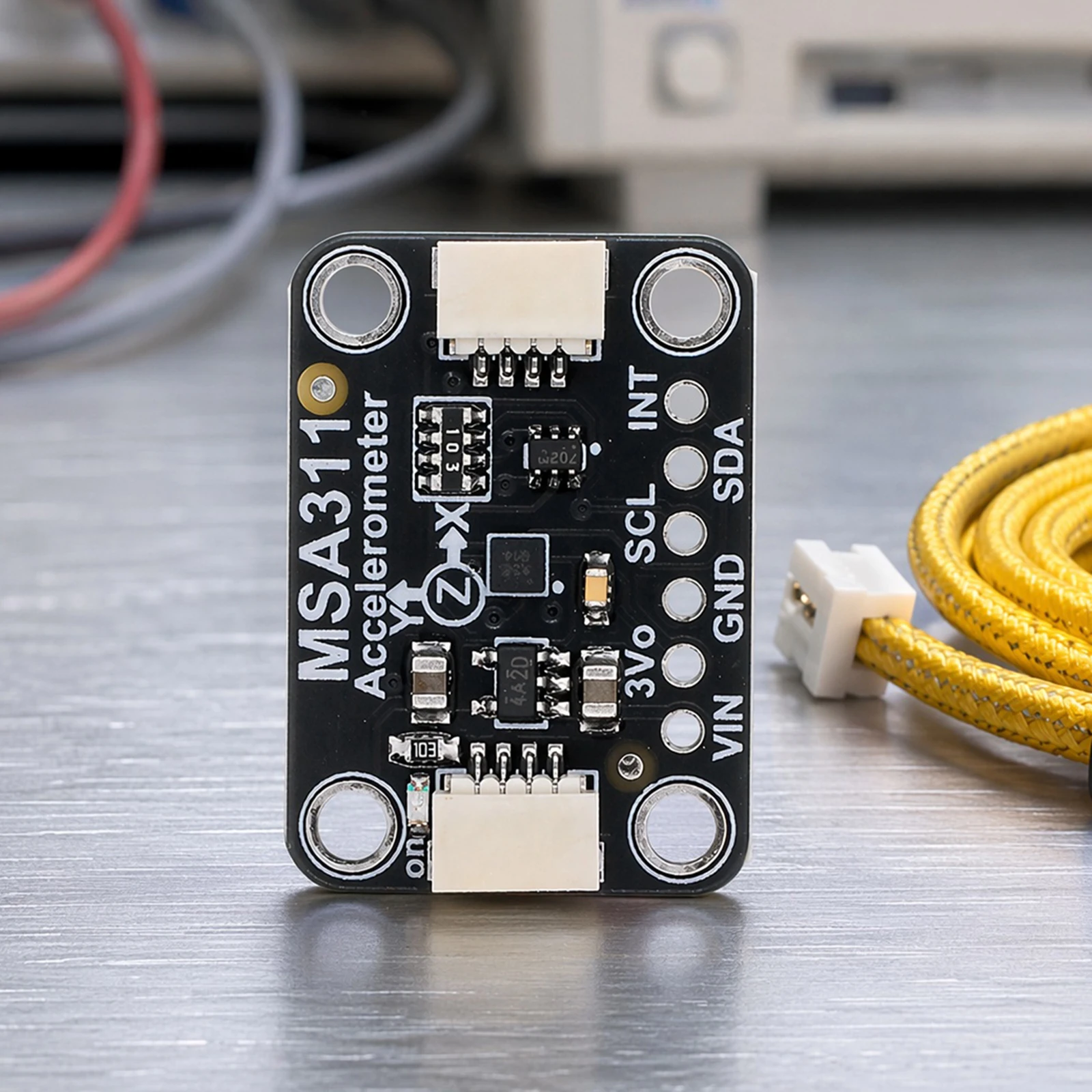 MSA311 Accelerometer Module 12-Bit 3-Axis STEMMA QT Qwiic I2C ±16g Programmable Compatible